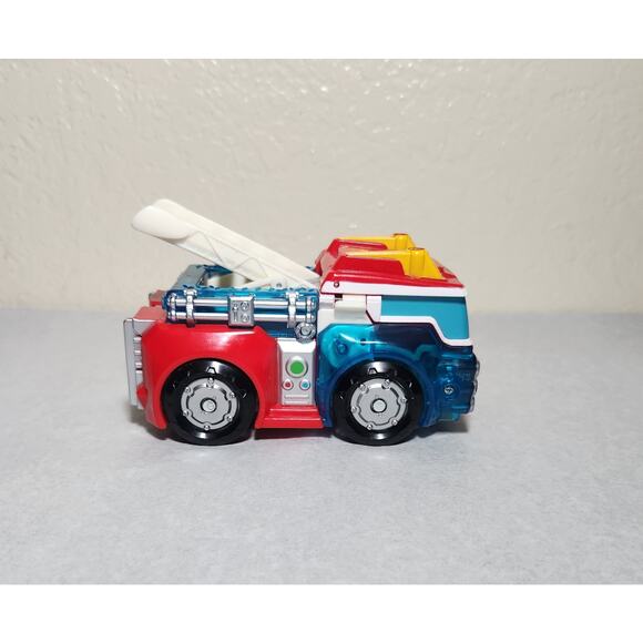 Transformers Playskool Rescue Bots Energize 5" Heatwave Fire-Bot Pre-owned - Picture 6 of 7